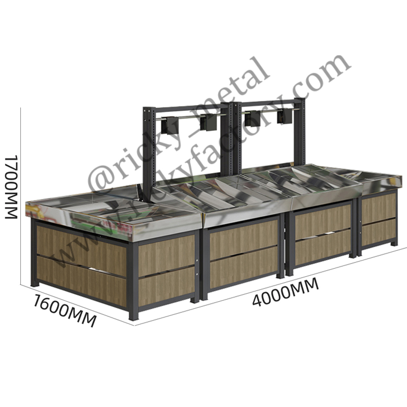 Modular fruit and vegetable shelves